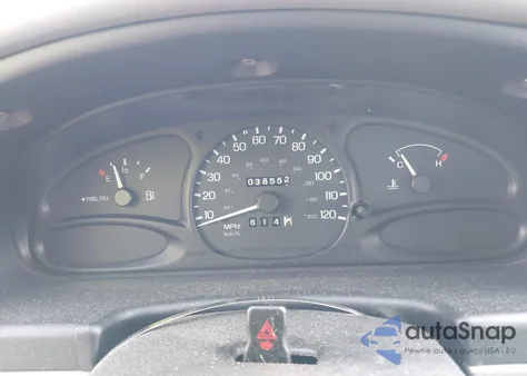 1997 Ford Escort Lx from USA, damaged, VIN 3FALP15P3VR155580